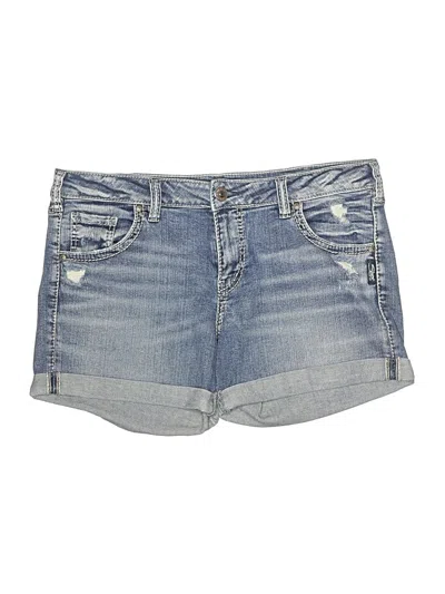 Pre-owned Silver Jeans Co. Denim Shorts In Blue