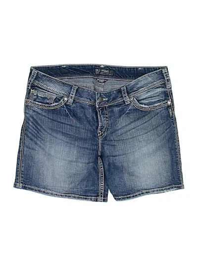 Pre-owned Silver Jeans Co. Denim Shorts In Blue