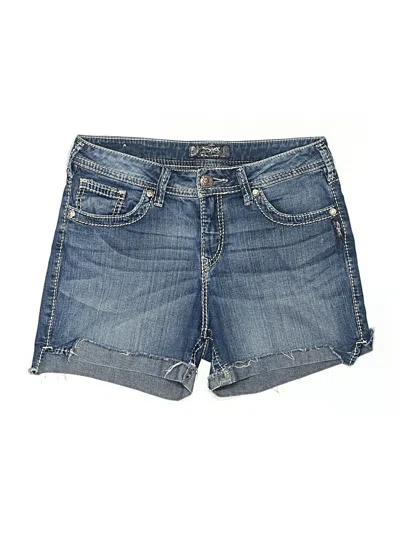 Pre-owned Silver Jeans Co. Denim Shorts In Blue