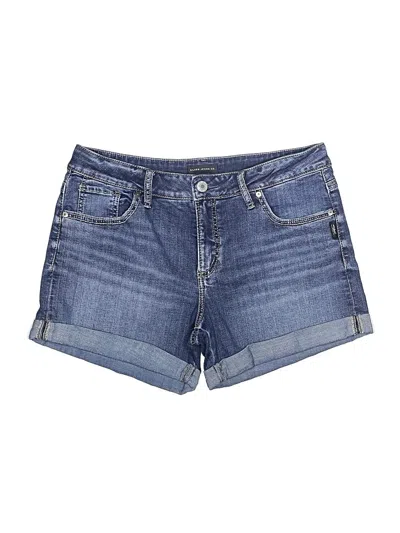 Pre-owned Silver Jeans Co. Denim Shorts In Blue