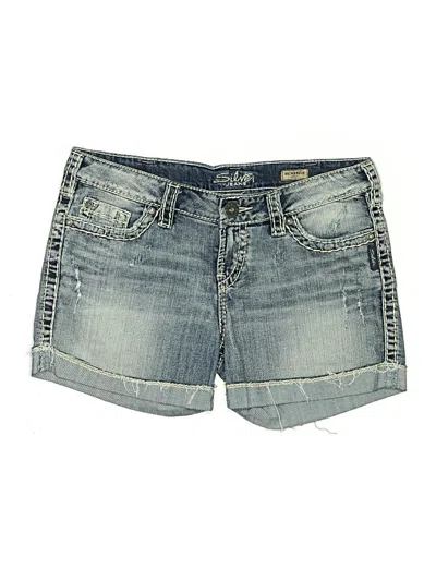 Pre-owned Silver Jeans Co. Denim Shorts In Blue
