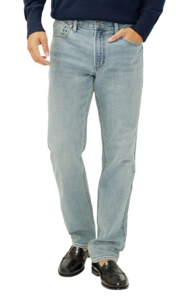 Silver Jeans Co. Eddie Athletic Fit Tapered Jeans In Blue
