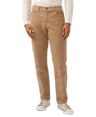 Silver Jeans Co. Eddie Classic Athletic Fit Tapered Leg Jeans In Khaki