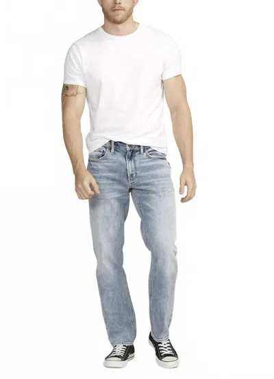 Silver Jeans Co. Eddie Jean In Indigo In Blue
