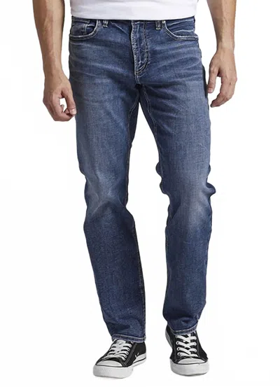 Silver Jeans Co. Eddie Jean In Indigo In Multi