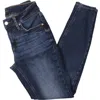 Silver Jeans Co. Elyse Womens Dark Wash Mid Rise Skinny Pants In Multi