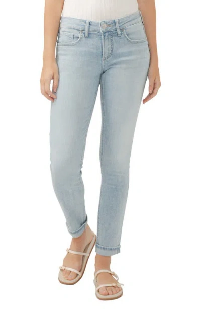 Silver Jeans Co. Girlfriend Jeans In Indigo