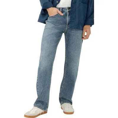 Silver Jeans Co. Gordie Relaxed Fit Straight Leg Jeans In Blue