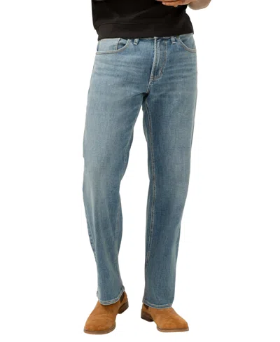 Silver Jeans Co. Gordie Relaxed Fit Straight Leg Jeans In Indigo