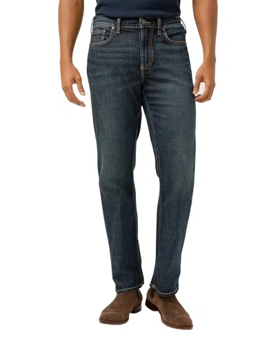 Silver Jeans Co. Grayson Classic Fit Straight Leg Luxe Heritage Jeans In Indigo