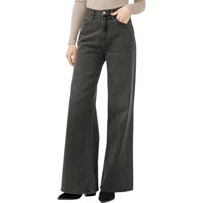 Silver Jeans Co. Highly Desirable High Waist Ultra Wide Leg Jeans In Gray