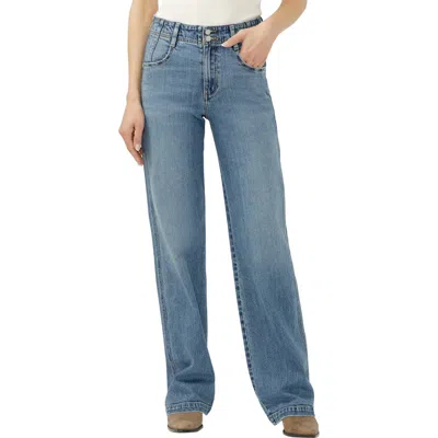 Silver Jeans Co. Highly Desirable Relaxed Straight Leg Jeans In Blue