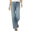 Silver Jeans Co. Women's Loose & Low Rise Straight Leg Jeans In Blue