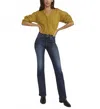 Silver Jeans Co. Infinite Fit Mid Rise Bootcut Jeans In Indigo