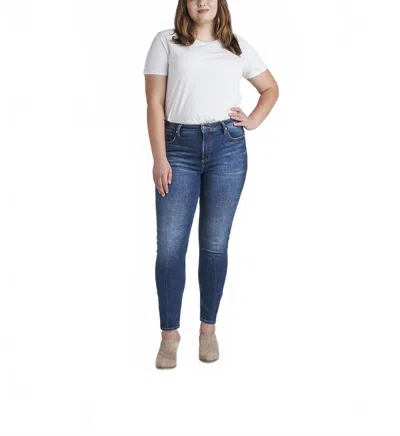 Silver Jeans Co. Infinite Plus Skinny Jeans In Blue