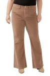 Silver Jeans Co. Isbister '70s Corduroy Flare Jeans In Mink Beige