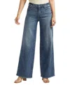 Silver Jeans Co. Isbister Wide Leg Jeans In Indigo