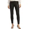 Silver Jeans Co. Isbister High Waist Coated Skinny Pants In Black
