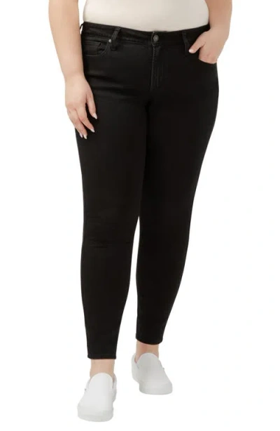 Silver Jeans Co. Isbister High Waist Skinny Jeans In Black
