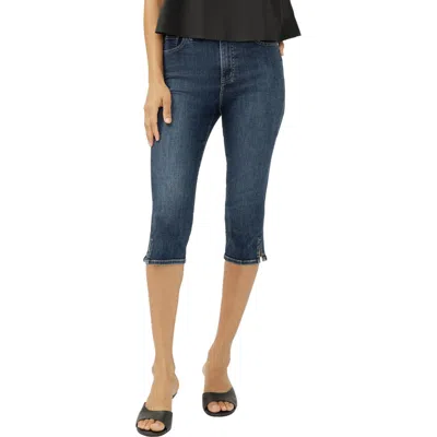 Silver Jeans Co. Isbister Modern Capri Jeans In Blue
