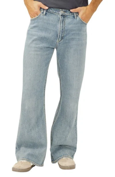 Silver Jeans Co. Jack Flare Jeans In Red