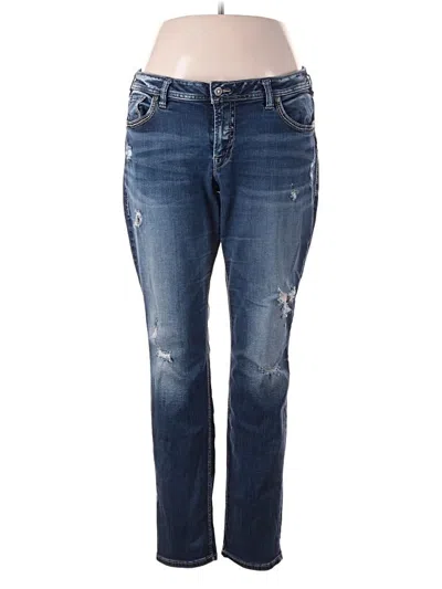 Pre-owned Silver Jeans Co. Jeans In Blue