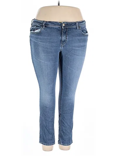 Pre-owned Silver Jeans Co. Jeans In Blue