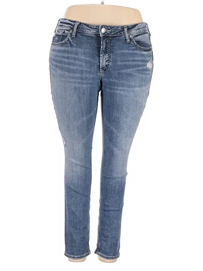 Pre-owned Silver Jeans Co. Jeans In Blue