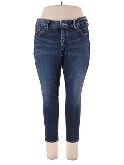 Pre-owned Silver Jeans Co. Jeans In Blue