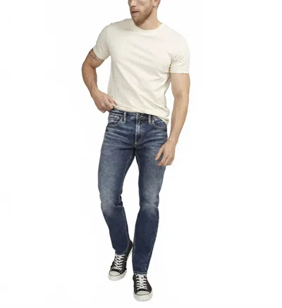 Silver Jeans Co. Konrad Slim Fit Slim Leg Jeans In Indigo In Neutral