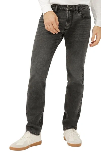 Silver Jeans Co. Konrad Slim Straight Leg Jeans In Black
