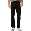 Silver Jeans Co. Machray Athletic Fit Straight Leg Jeans In Black