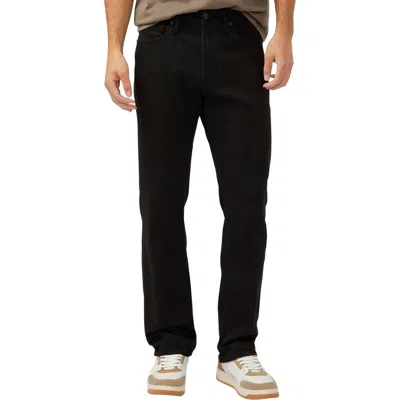 Silver Jeans Co. Machray Athletic Fit Straight Leg Jeans In Black