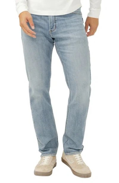 Silver Jeans Co. Machray Athletic Fit Straight Leg Jeans In Brown