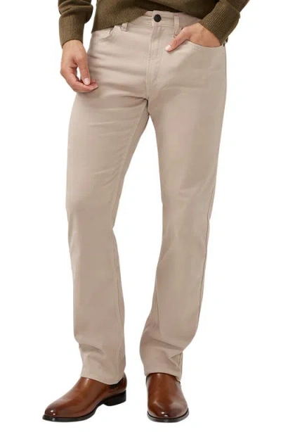 Silver Jeans Co. Machray Athletic Fit Straight Leg Jeans In Khaki