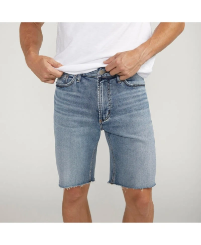 Silver Jeans Co. Men's Classic Fit 9" Jean Shorts In Indigo