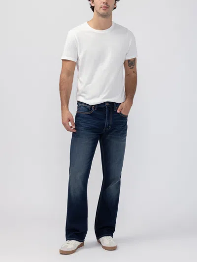 Silver Jeans Co. Men's Craig Bootcut Jeans In Black