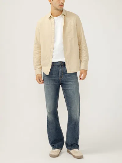 Silver Jeans Co. Men's Craig Classic Fit Bootcut Jeans In Animal Print