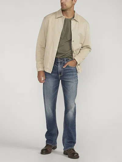 Silver Jeans Co. Men's Craig Classic Fit Bootcut Jeans In Blue