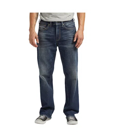 Silver Jeans Co. Men's Gordie Relaxed Fit Straight Leg Jeans In Indigo