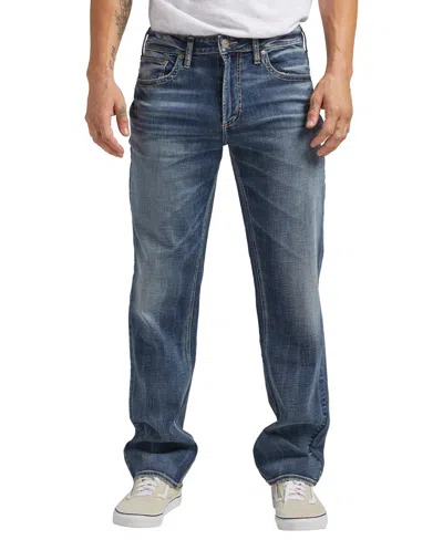 Silver Jeans Co. Men's Grayson Classic Fit Straight Leg Jeans In Blue