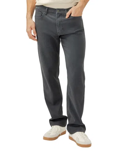 Silver Jeans Co. Men's Grayson Classic Fit Straight Leg Knit Flex Jeans