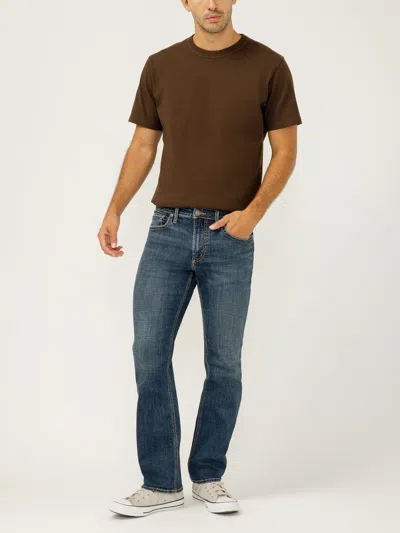 Silver Jeans Co. Men's Jace Slim Fit Bootcut Jeans In Blue