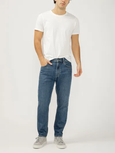 Silver Jeans Co. Men's Knox Modern Loose Fit Tapered Leg Jeans In Ember
