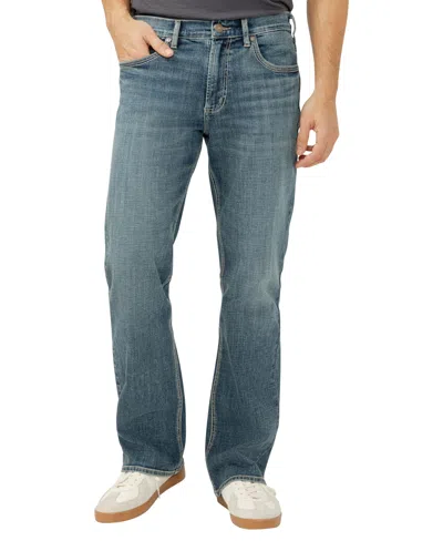 Silver Jeans Co. Zac Relaxed Fit Straight Leg Jeans In Blue