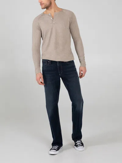 Silver Jeans Co. Men's Zac Relaxed Fit Straight Leg Jeans In Indigo
