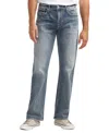 SILVER JEANS CO. MEN'S ZAC RELAXED FIT STRAIGHT LEG JEANS