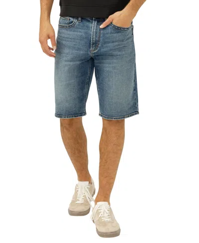 Silver Jeans Co. Men's Zac Relaxed-fit Jean Shorts In Blue