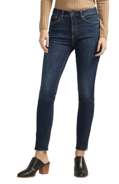 Silver Jeans Co. Most Wanted Ankle Skinny Jeans In Indigo