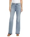 Silver Jeans Co. Most Wanted Mid Rise Flare Jeans In Indigo